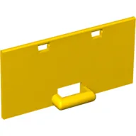 Duplo Container Box 2 x 4 x 2 Door with Handle / Yellow