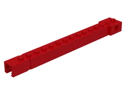 Crane Arm Outside, Wide, 15 Studs, End Notch