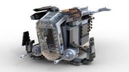Imperial Police Gunship (75046 Set MOD)