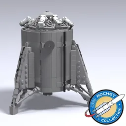 Starhopper - 1:110 (like Saturn V Scale)