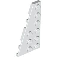 Lego Wedge Plate 6 x 3 Left / White