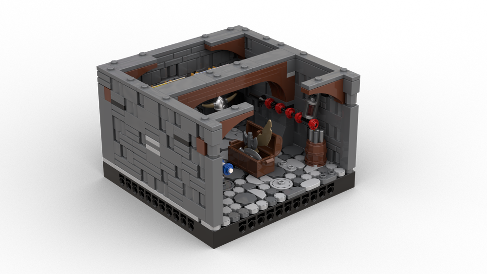 Lego castle armory (modular)