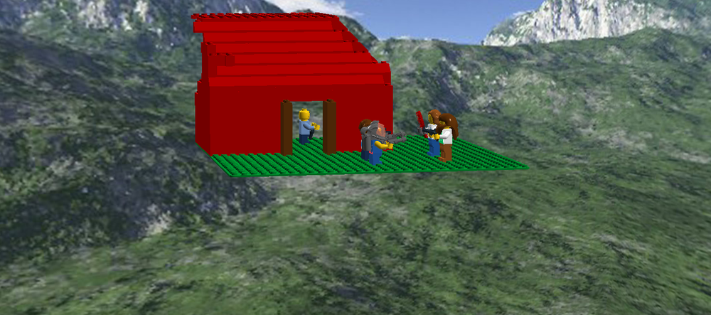 Lego intergalactic meeting