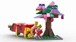 10696 Dragon and spring tree