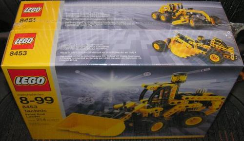 Lego Dumper and Front End Loader Co-Pack (contains 8451 and 8453)