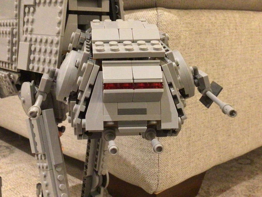 Lego AT-AT face mod