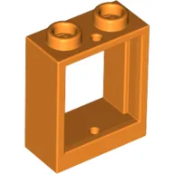 Window 1 x 2 x 2 Flat Front / Orange