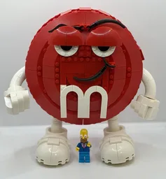 M&M Mascot - Red