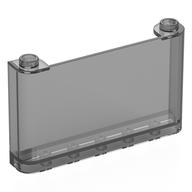 Lego Windscreen 1 x 6 x 3 / Trans-Black