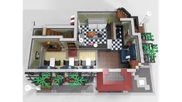 Parisian Restaurant Corner