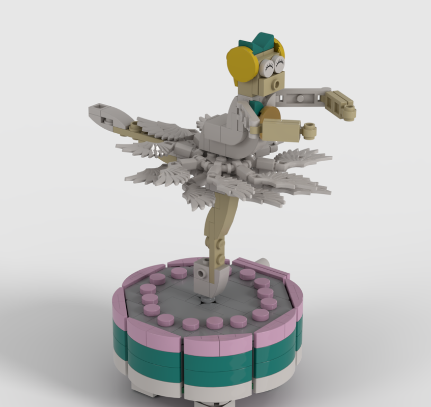 Lego Ballerina from The Steadfast Tin Soldier