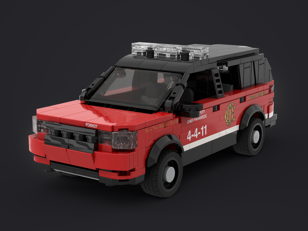 Lego 2016 Ford Explorer Chicago Fire Dept.