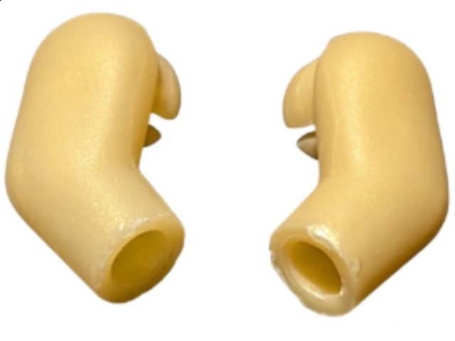 Lego Arm, (Matching Left and Right) Pair / Pearl Light Gold