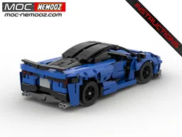 Corvette c8 blue