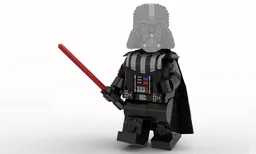 Darth Vader Mega Figure (fits official Lego Helmet)