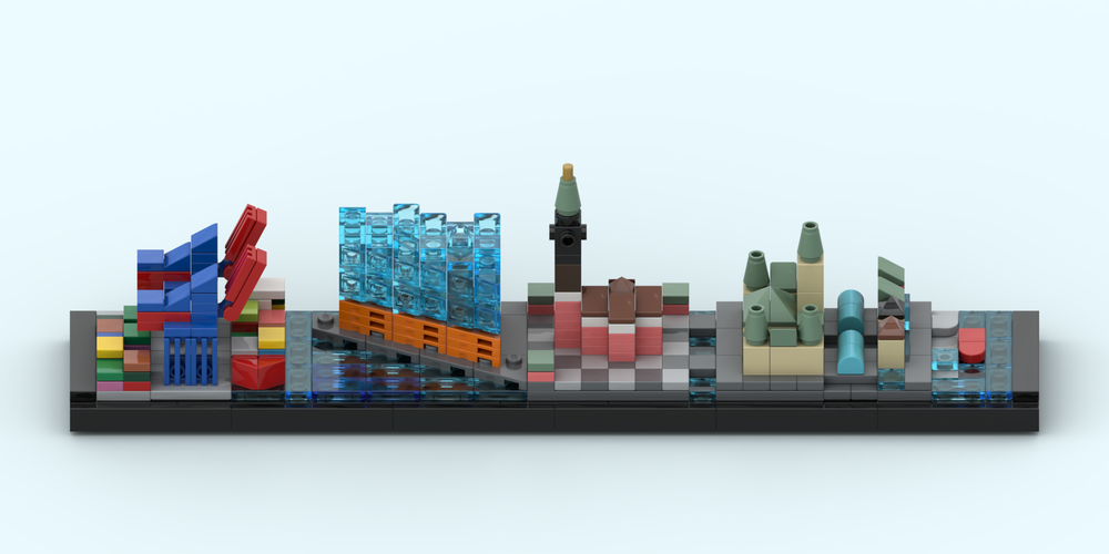 Lego Hamburg Skyline