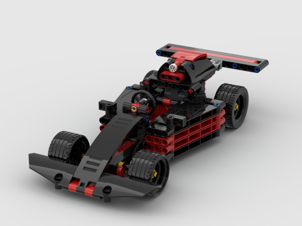 Lego F1 Technic Pullback Engine