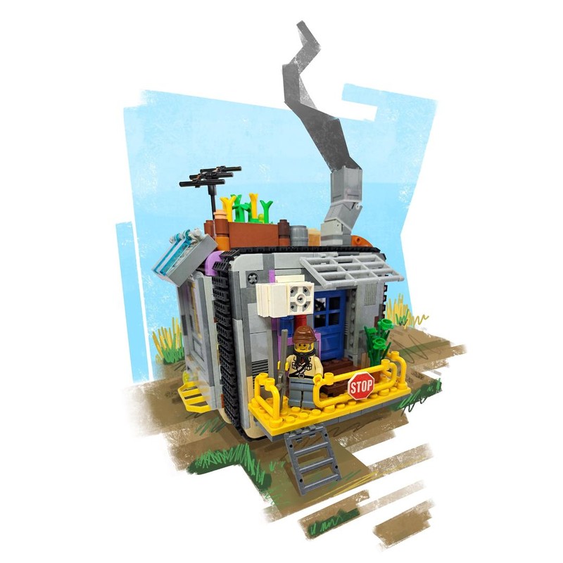 Lego Mobile Apocalypse Survivor Bunker