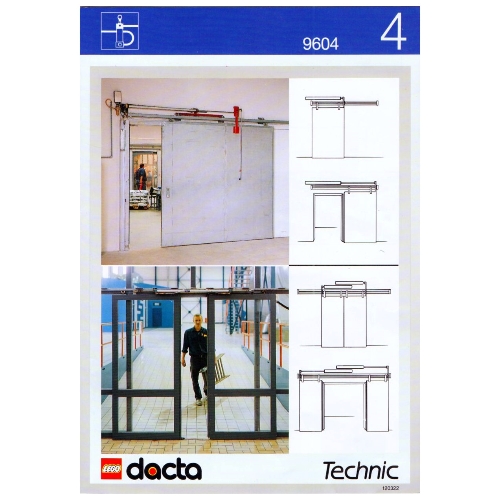 Lego Activity Booklet 4 - Pneumatically Operated Doors - Set 9604 / [No Color/Any Color]