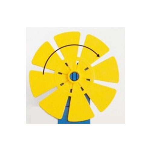 Lego Duplo Propeller / Windmill 8 Blade Fan 6 x 6 / Yellow