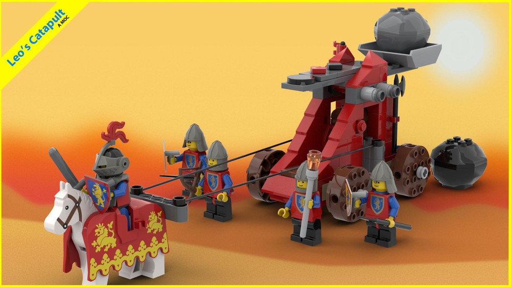 Lego Leo's Catapult