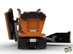 Canadian spreader plow