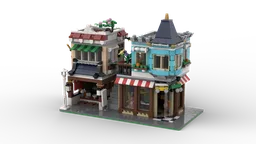 Toy Shop and Noodle Shop Corner Modular