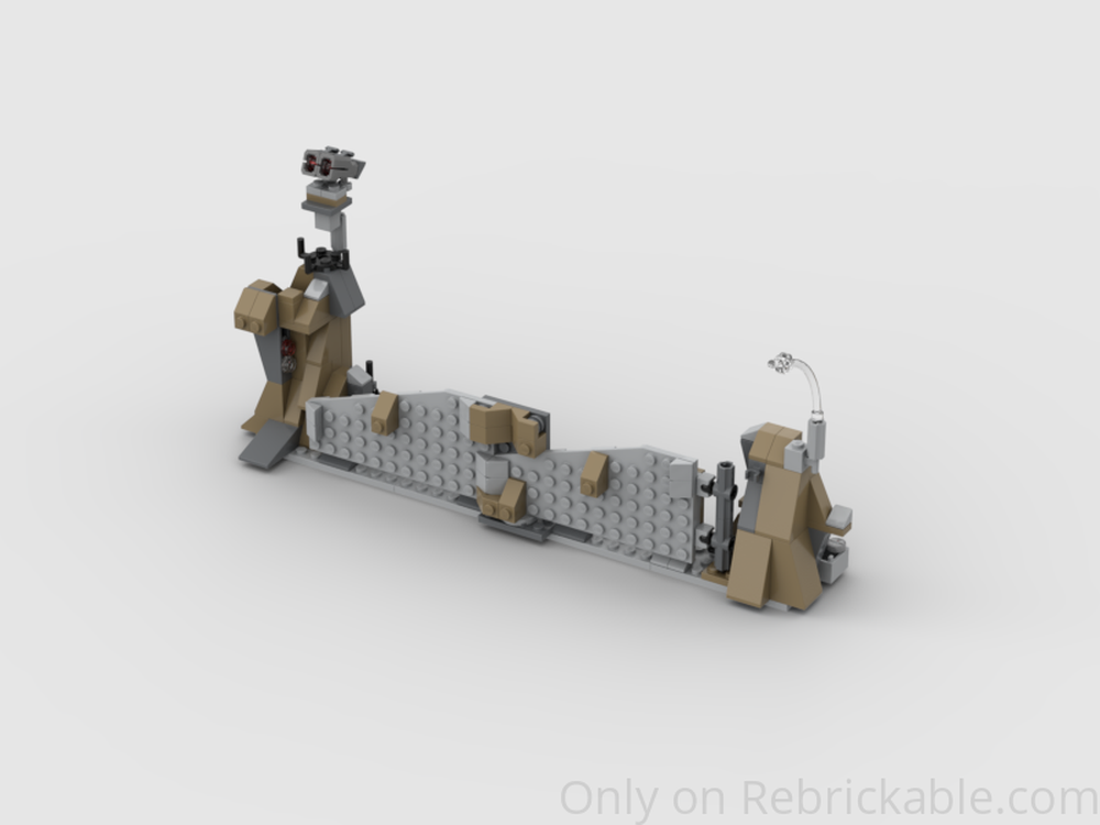 Lego 75373 -Ambush on Mandalore Battle Pack Gate- ALT build 2 x 75373