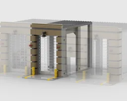Centre Engine Bay - Modular Fire Station