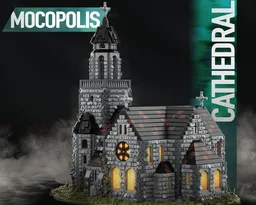 LEGO MOC Medieval Cathedral