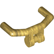 Lego Handlebars with Angular Handles / Pearl Gold