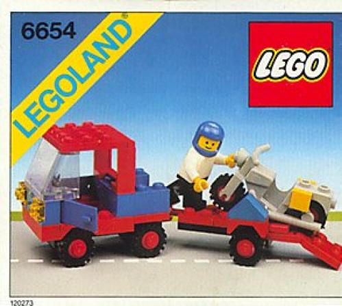 Lego Motorcycle Transport