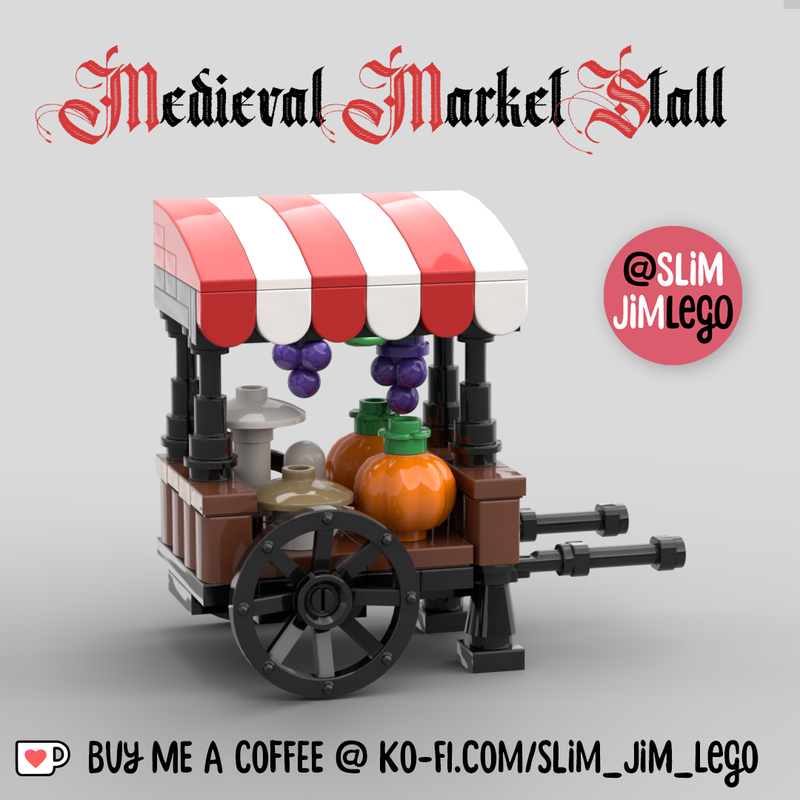 Lego Medieval Market Stall