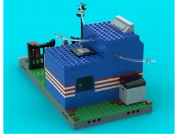 Modular Peacemaker's trailer-house