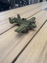Microscale B-25J Mitchell, Flying Superfortress