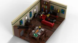 90s Dining/Living Room