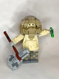 Fat Thor (without armor) posable figure