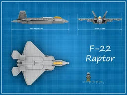 F-22 (1/72 scale)