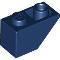 Brick Sloped Inverted 45° 2 x 1 / Dark Blue
