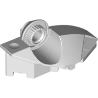 Large Figure Foot, with Rotation Joint Ball Half [Vertical Side] / Very Light Bluish Gray