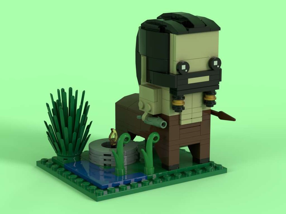 Lego Brick-built Creature: Centaur