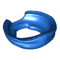 Lego Minifig Neckwear Ninja Face Scarf / Blue