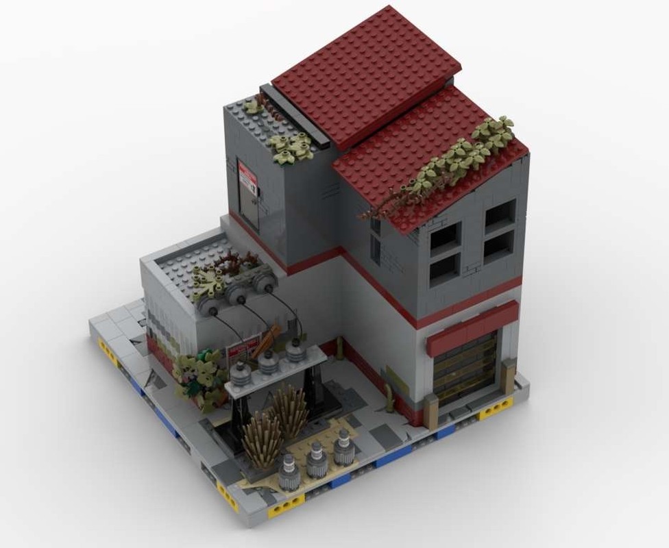 Lego Disused garage