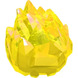 Head Special, Rock Monster, Jaw Upper [Type 2] / Trans-Yellow