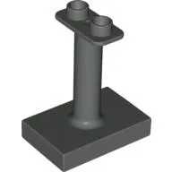 Duplo Support 2 x 3 x 3 with 2 Top Studs / Dark Gray