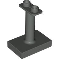 Lego Duplo Support 2 x 3 x 3 with 2 Top Studs / Dark Gray