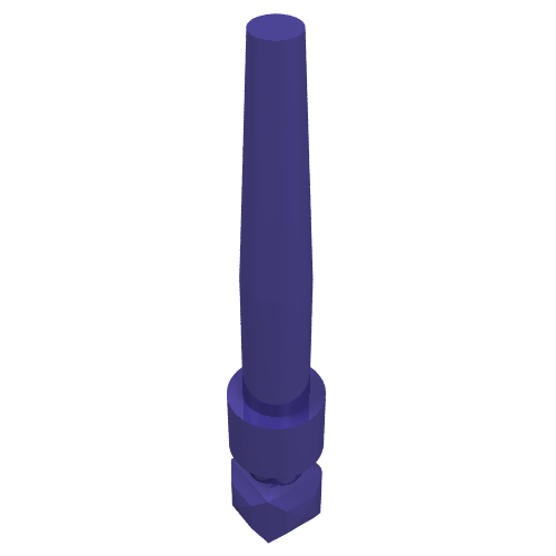 Lego Equipment Wand [Individual] / Dark Purple