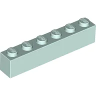 Brick 1 x 6 / Light Aqua