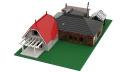 Mei and Satsuki's House from "My neighbour Totoro"