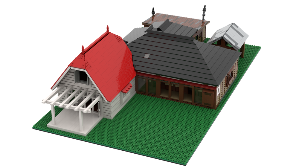 Lego Mei and Satsuki's House from "My neighbour Totoro"